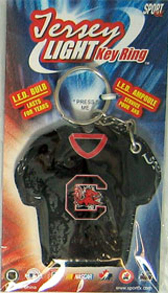 South Carolina Gamecocks Keychain Jersey Keylight CO