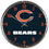 Chicago Bears Round Chrome Wall Clock (CDG)