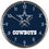 Dallas Cowboys Round Chrome Wall Clock (CDG)