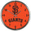 San Francisco Giants Round Chrome Wall Clock (CDG)