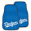 Los Angeles Dodgers Front Carpet Car Mat Set - 2 Pieces