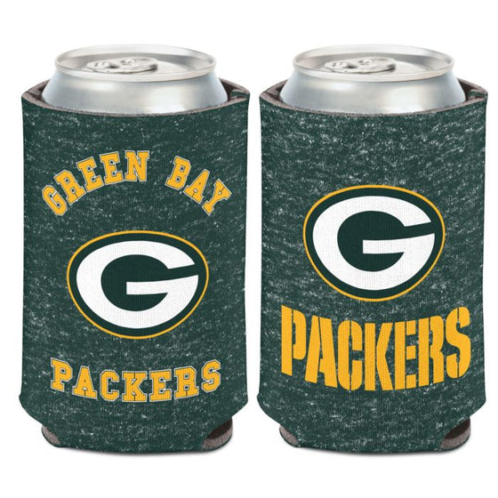 Green Bay Packers Team Heathered Can Cooler 12 oz.