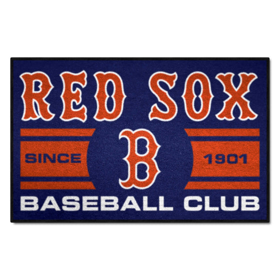 Boston Red Sox Starter Mat Accent Rug - 19in. x 30in.