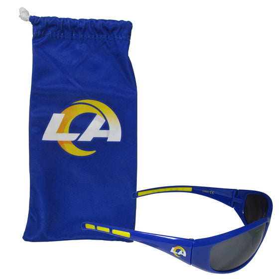 Los Angeles Rams Sunglass and Bag Set