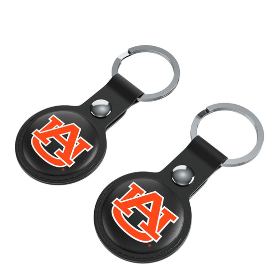 Auburn Tigers Insignia Black Airtag Holder 2-Pack-2