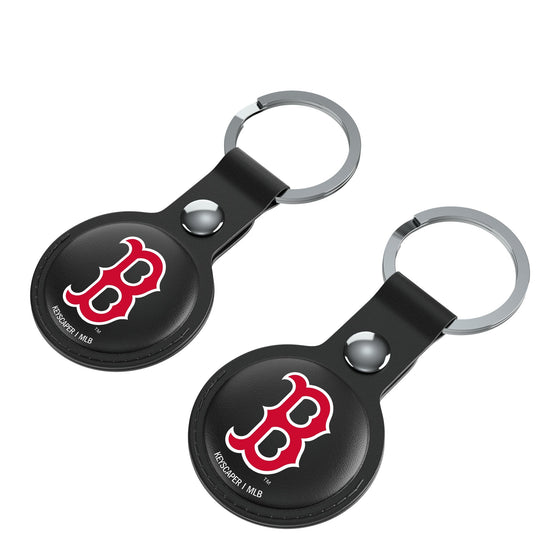 Boston Red Sox Insignia Black Airtag Holder 2-Pack-2