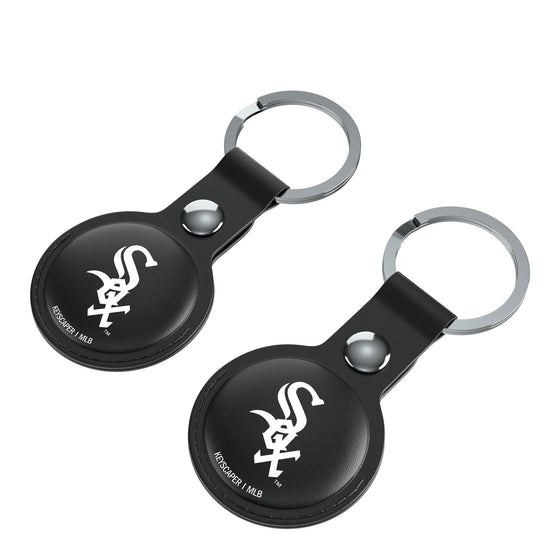 Chicago White Sox Insignia Black Airtag Holder 2-Pack-2