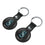 Seattle Mariners Insignia Black Airtag Holder 2-Pack-2