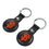 San Francisco Giants Insignia Black Airtag Holder 2-Pack-2