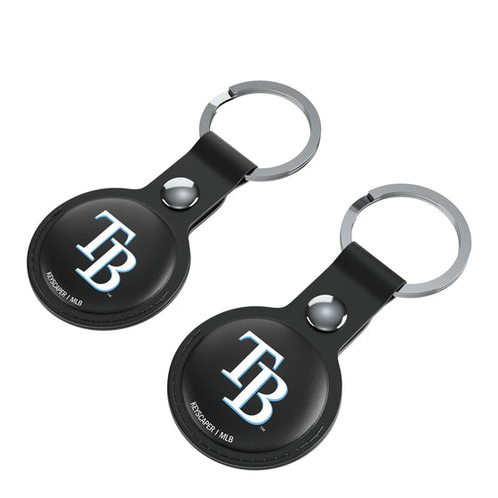 Tampa Bay Rays Insignia Black Airtag Holder 2-Pack-2