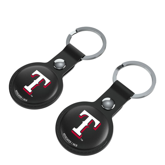 Texas Rangers Insignia Black Airtag Holder 2-Pack-2