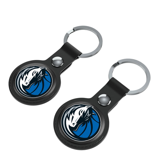 Dallas Mavericks Insignia Black Airtag Holder 2-Pack-2