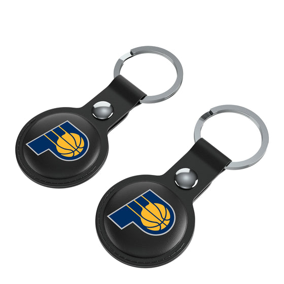 Indiana Pacers Insignia Black Airtag Holder 2-Pack-2