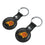 Phoenix Suns Insignia Black Airtag Holder 2-Pack-2