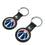 Washington Wizards Insignia Black Airtag Holder 2-Pack-2