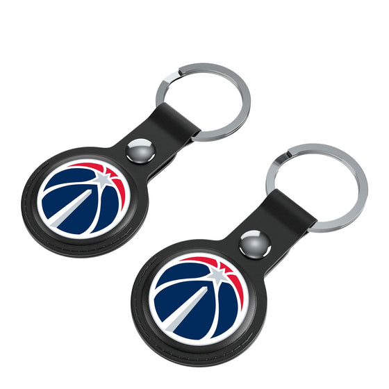 Washington Wizards Insignia Black Airtag Holder 2-Pack-2