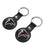 Atlanta Falcons Insignia Black Airtag Holder 2-Pack-2