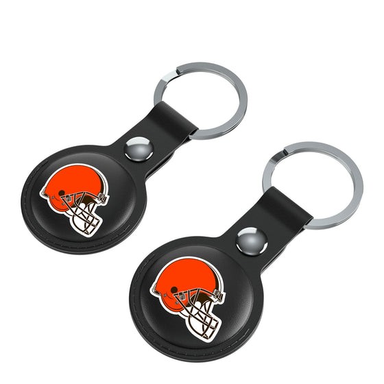 Cleveland Browns Insignia Black Airtag Holder 2-Pack-2