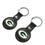 Green Bay Packers Insignia Black Airtag Holder 2-Pack-2