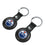 Edmonton Oilers Insignia Black Airtag Holder 2-Pack-2