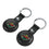 Minnesota Wild Insignia Black Airtag Holder 2-Pack-2