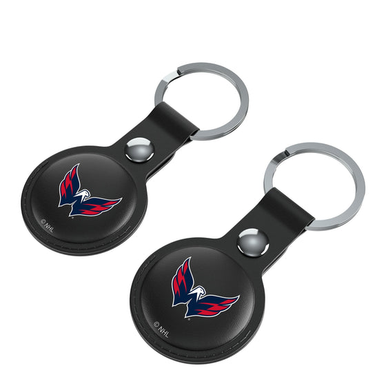 Washington Capitals Insignia Black Airtag Holder 2-Pack-2