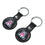 Arizona Wildcats Insignia Black Airtag Holder 2-Pack-2