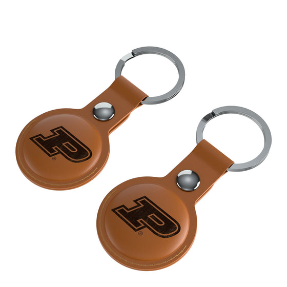 Purdue Boilermakers Burn Brown Airtag Holder 2-Pack-2