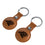 Carolina Panthers Burn Brown Airtag Holder 2-Pack-2