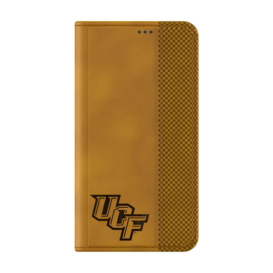 University of Central Florida Golden Knights Burn Folio Phone Case-1