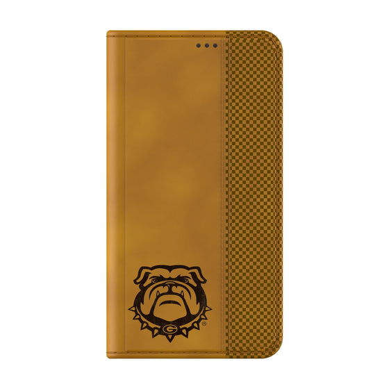 University of Georgia Bulldogs Uga Burn Folio Phone Case-1