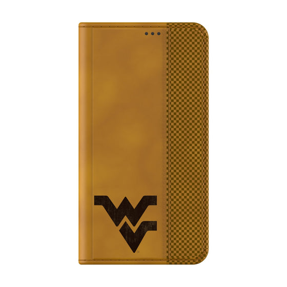 West Virginia University Mountaineers Burn Folio Phone Case-1