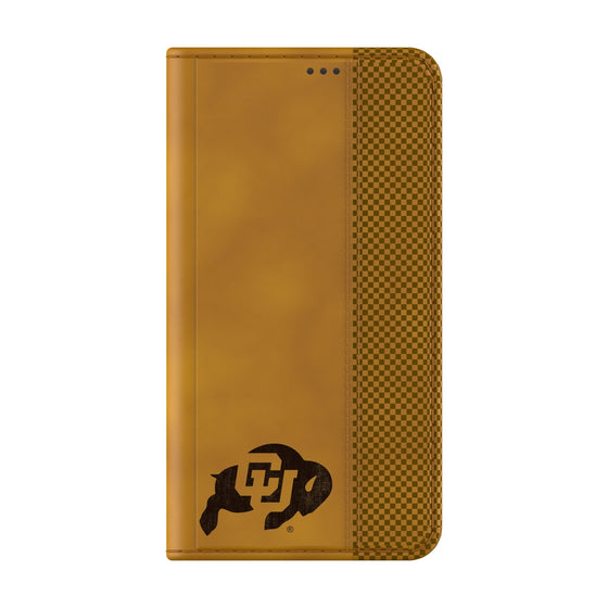 University of Colorado Buffaloes Burn Folio Phone Case-1