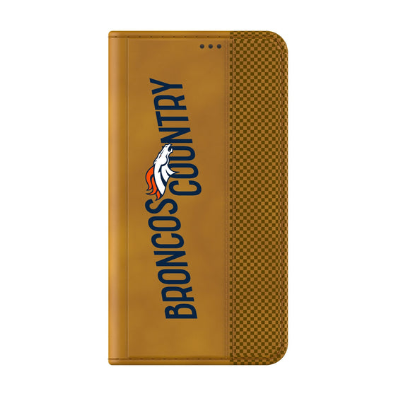 Denver Broncos 2024 Illustrated Limited Edition Folio Phone Case-1