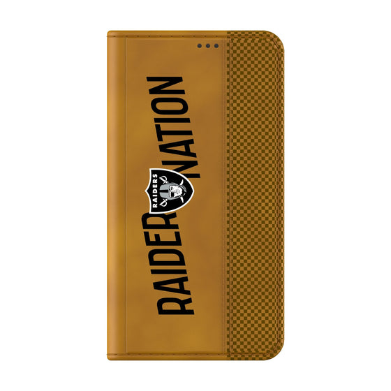 Las Vegas Raiders 2024 Illustrated Limited Edition Folio Phone Case-1