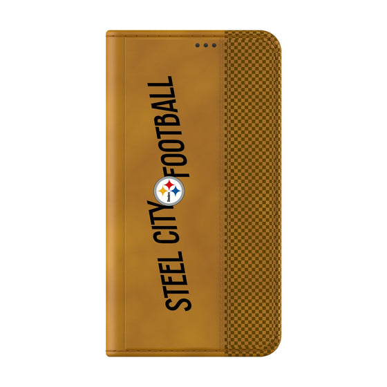 Pittsburgh Steelers 2024 Illustrated Limited Edition Folio Phone Case-1