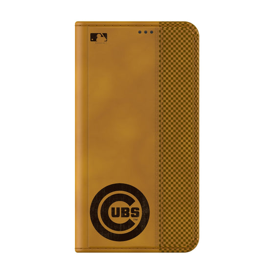 Chicago Cubs Burn Folio Phone Case-1