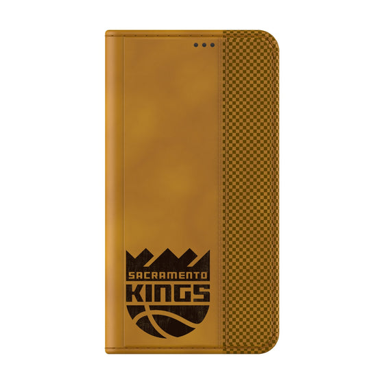 Sacramento Kings Burn Folio Phone Case-1