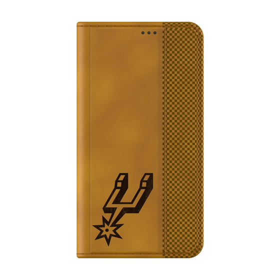 San Antonio Spurs Burn Folio Phone Case-1