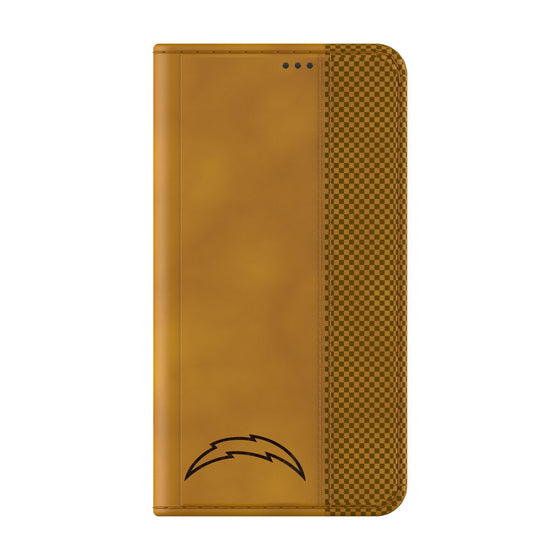 Los Angeles Chargers Burn Folio Phone Case-1