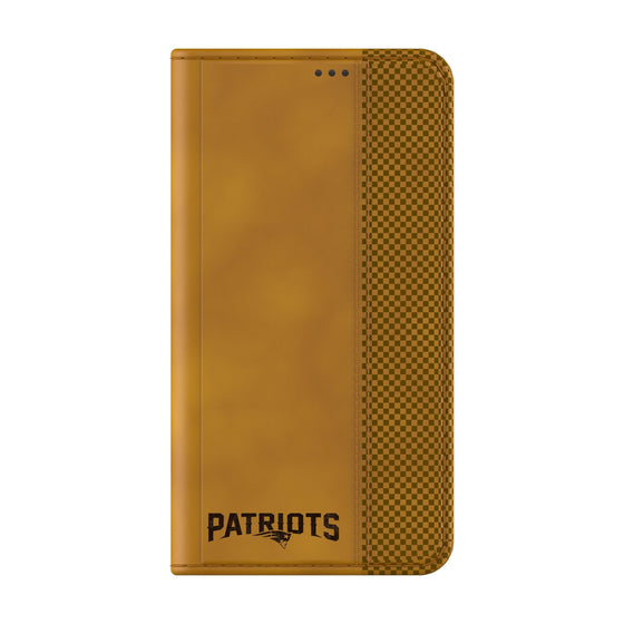 New England Patriots Burn Folio Phone Case-1