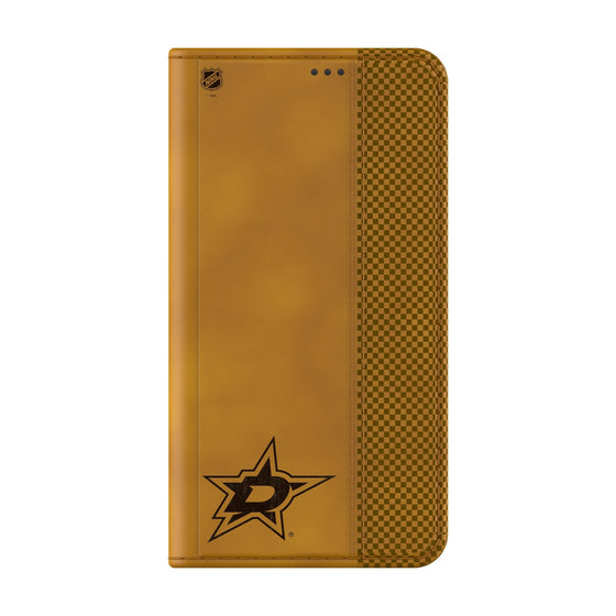 Dallas Stars Burn Folio Phone Case-1