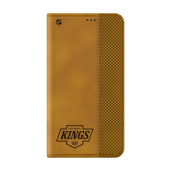 LA Kings Burn Folio Phone Case-1