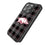 Arkansas Razorbacks Plaid Bling Phone Case-1