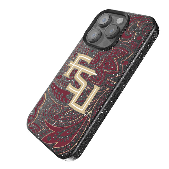 Florida State Seminoles Paisley Bling Phone Case-1