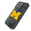 Michigan Wolverines Paisley Bling Phone Case-1