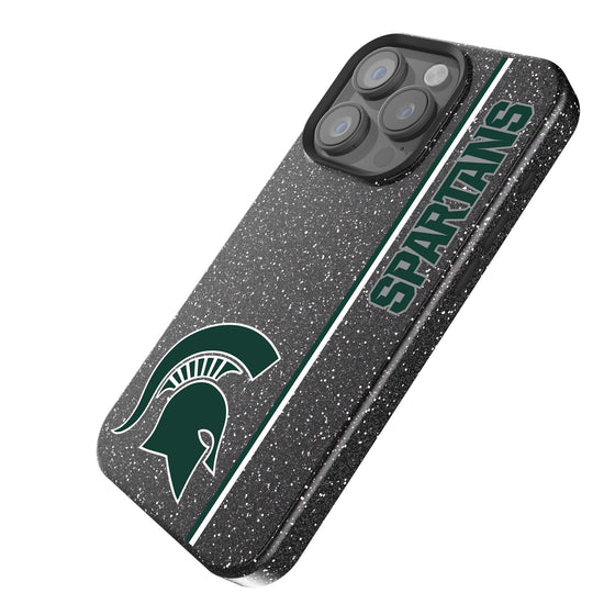 Michigan State Spartans Sidebar Bling Phone Case-1