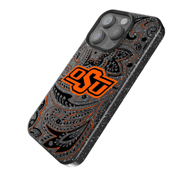 Oklahoma State Cowboys Paisley Bling Phone Case-1