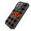 Oklahoma State Cowboys Plaid Bling Phone Case-1