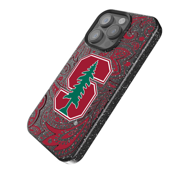 Stanford Cardinal Paisley Bling Phone Case-1